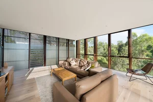 Modern 2-Story Townhouse Design Featuring Cantilevered Floors for Seamless Indoor-Outdoor Living - image 2