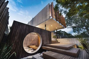 Modern 2-Story Townhouse Design Featuring Cantilevered Floors for Seamless Indoor-Outdoor Living - image 6