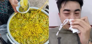 Haiphong Food Tour: The Spicy 'Long-Legged' Specialty That Leaves Everyone in Tears - image 5