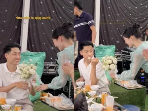 Surprise Proposal: Girlfriend Pops the Question at a Family Feast - image 4