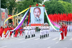 Spectacular Military Parade and Public March by Hanoi Police Force - image 5