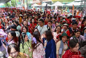 Vietnamese Fans Wear Traditional Costumes to Call Me by Fire Concert - image 7