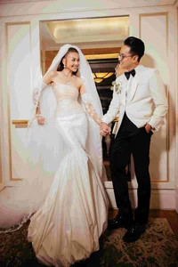 Unique and Unusual Details from Supermodel Thanh Hang's Wedding - image 1