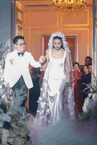 Unique and Unusual Details from Supermodel Thanh Hang's Wedding - image 4