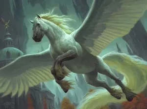 Rare Discovery of a White 'Pegasus' in the Deep Forest - image 1