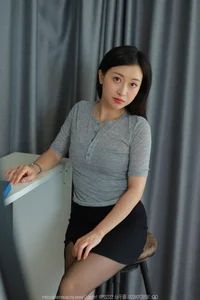 Elegant Portraiture: IESS Model Xiao Jie in Exclusive SXJ NO.1730 Collection - image 88