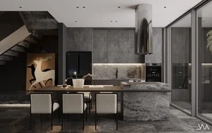 Modern 90m2 Biophilic Townhouse Design: Optimizing Light and Greenery - image 1