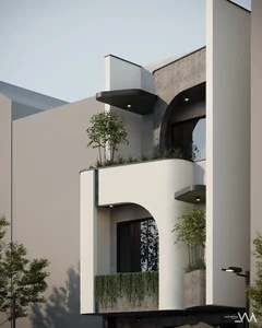 Modern 90m2 Biophilic Townhouse Design: Optimizing Light and Greenery - image 5
