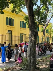 Autumn Romance on Phan Dinh Phung Street in Hanoi - image 1
