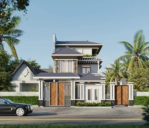 10 Modern Japanese Roof House Designs Trending in 2024 - image 9