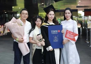 Trịnh Kim Chi's Daughter Graduates Aviation Program with Honors - image 0