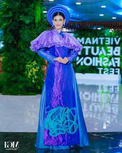 Vietnamese Traditional Costumes Shines Brightly at Miss Grand International 2023 Pageant - image 5