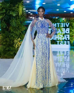 Vietnamese Traditional Costumes Shines Brightly at Miss Grand International 2023 Pageant - image 13