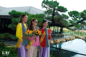 Vietnamese Traditional Costumes Shines Brightly at Miss Grand International 2023 Pageant - image 8