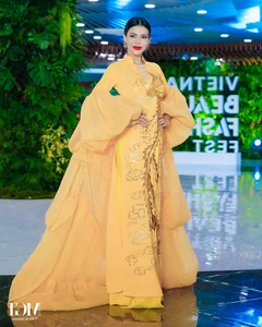 Vietnamese Traditional Costumes Shines Brightly at Miss Grand International 2023 Pageant - image 18