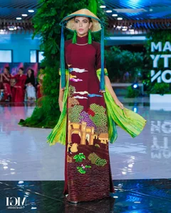 Vietnamese Traditional Costumes Shines Brightly at Miss Grand International 2023 Pageant - image 0