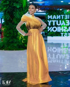 Vietnamese Traditional Costumes Shines Brightly at Miss Grand International 2023 Pageant - image 12