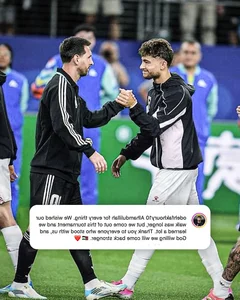 Jordanian Player Gains Fame After World Cup Exit via Viral Messi Photos - image 2