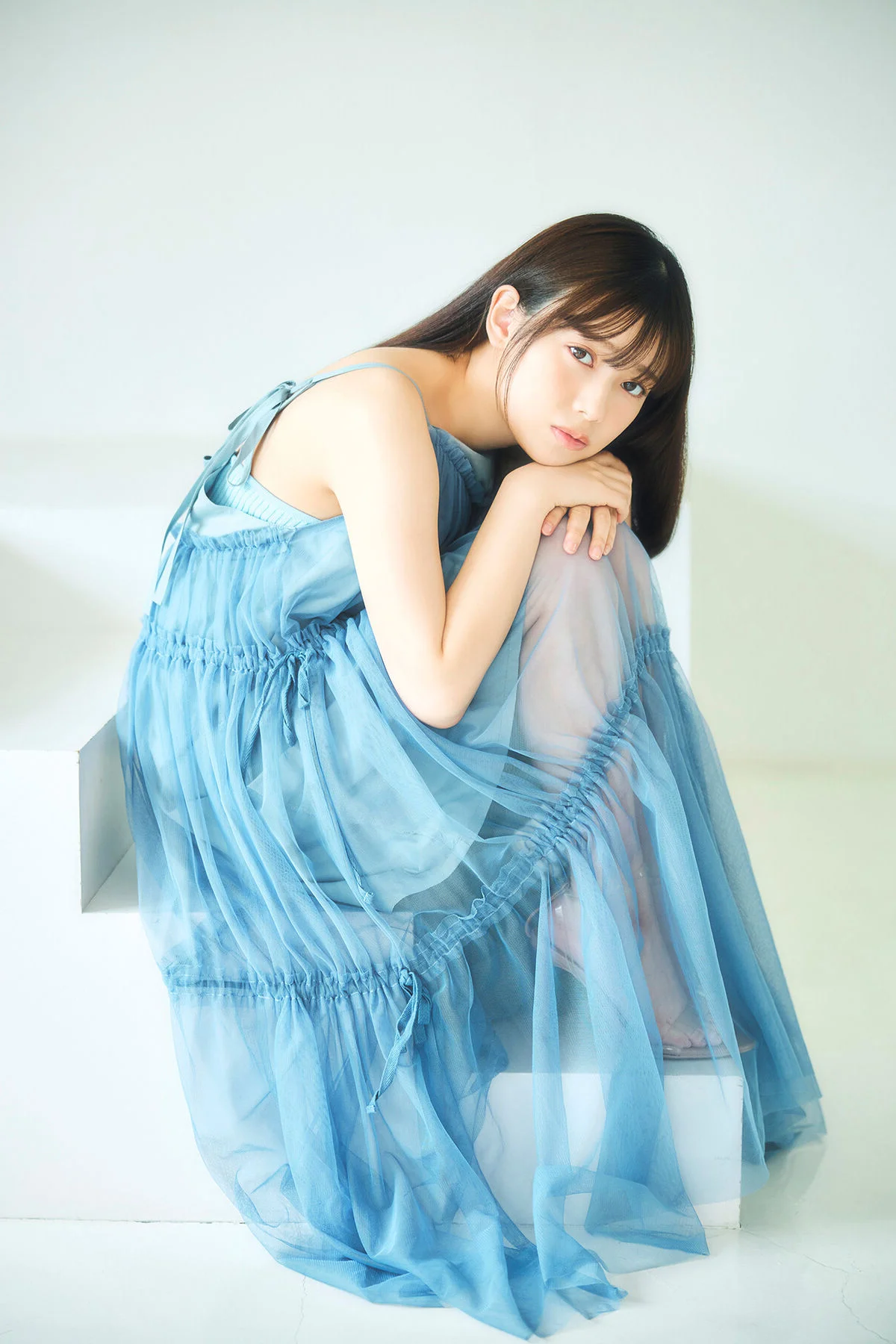 Stunning Akari Akase Digital Photo Book "Pure" - Elegant Japanese Fashion and Portrait Photography from FLASH Digital Collection