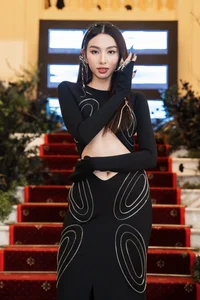 Thuy Tien and Diem My 9X Dazzle in Bold Cutout Gowns on the Red Carpet - image 8
