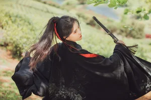 YiTuYu Art Language Vol.5830: Elegant Portrait Series Featuring Dang Chu Jiao Ren Jia Xiao Tian Tian - image 4