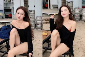 Nham Manh Dung's Girlfriend Sets Social Media Ablaze with Stunning Bikini Photos - image 3