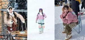 Esther Yu Enchants Fans with Stunning Snow Princess Fashion Look - image 9