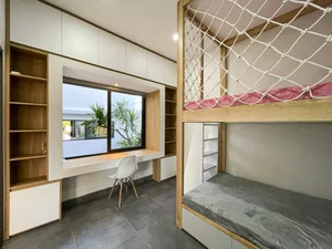 6x23m Single-Story House in Quang Nam: Optimizing Natural Light with Courtyards - image 16