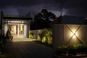 6x23m Single-Story House in Quang Nam: Optimizing Natural Light with Courtyards - image 1