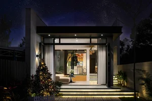 6x23m Single-Story House in Quang Nam: Optimizing Natural Light with Courtyards - image 11