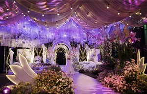 Inside the Lavish Long An Wedding Featuring Two Tons of Fresh Flowers - image 0