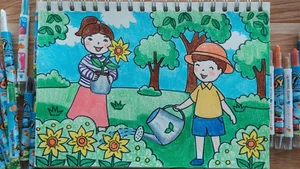 Beautiful Spring Drawing Ideas and Warm Vibrant Art Inspiration - image 42