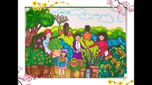 Beautiful Spring Drawing Ideas and Warm Vibrant Art Inspiration - image 0