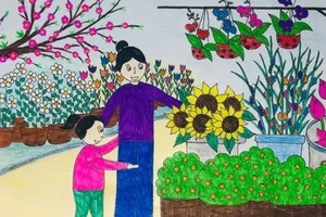 Beautiful Spring Drawing Ideas and Warm Vibrant Art Inspiration - image 27