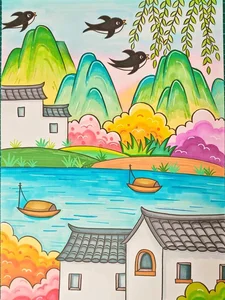 Beautiful Spring Drawing Ideas and Warm Vibrant Art Inspiration - image 38