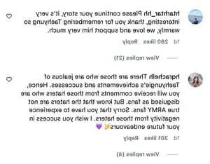BTS V’s Social Media Interaction Sparks Global Fan Debate - image 1