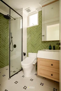 The Estella Apartment Renovation: 155m2 Transformed with Mint Tones and Modern Farmhouse Style - image 8