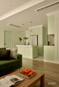 The Estella Apartment Renovation: 155m2 Transformed with Mint Tones and Modern Farmhouse Style - image 12