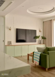 The Estella Apartment Renovation: 155m2 Transformed with Mint Tones and Modern Farmhouse Style - image 17