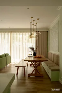 The Estella Apartment Renovation: 155m2 Transformed with Mint Tones and Modern Farmhouse Style - image 3