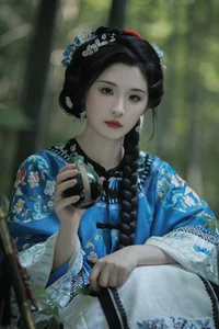 Art Language Vol.5848: Miao Miao Jia De Xiao Yu Gan Creative Photo Collection - image 1