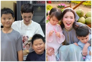 Vietnamese Celebrity Kids Capture Hearts with Hilarious Facial Expressions - image 1
