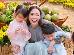 Vietnamese Celebrity Kids Capture Hearts with Hilarious Facial Expressions - image 2