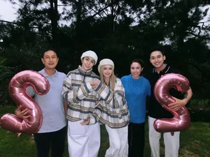 Xoai Non Celebrates 22nd Birthday with Family and Matching Outfits with Gil Le - image 2