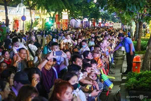 Massive Crowds Gather at Nguyen Hue Flower Street for Lunar New Year - image 3