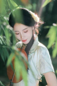 Captivating Aesthetic Photography in YiTuYu Art Language Vol.9886 Featuring Zhong Ting Er - image 2