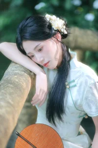Captivating Aesthetic Photography in YiTuYu Art Language Vol.9886 Featuring Zhong Ting Er - image 12