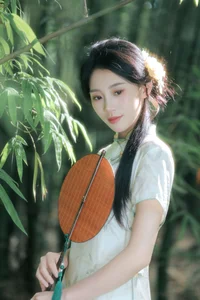 Captivating Aesthetic Photography in YiTuYu Art Language Vol.9886 Featuring Zhong Ting Er - image 6