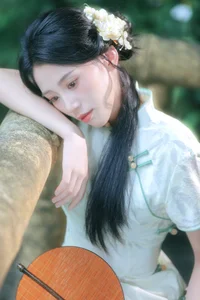 Captivating Aesthetic Photography in YiTuYu Art Language Vol.9886 Featuring Zhong Ting Er - image 3