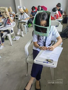 Creative Anti-Cheating Hats Designed by Students in the Philippines - image 5